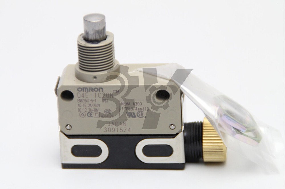1PCS New Omron Limit Switch D4E-1C20N