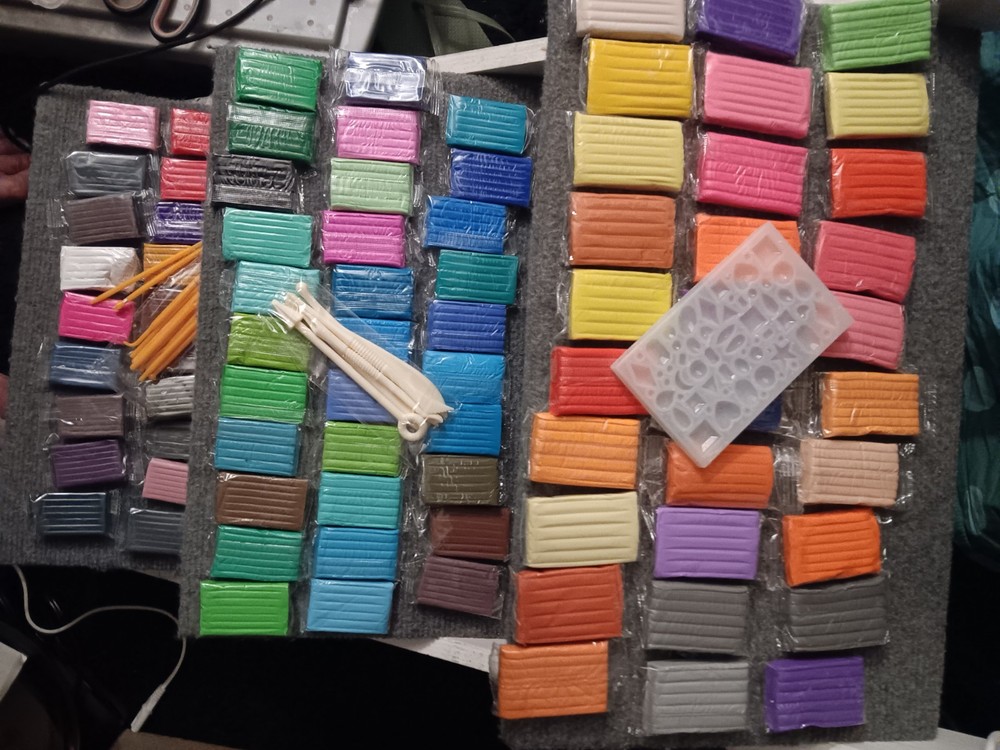 Polymer Clay Bundle Kit Lot Accessories