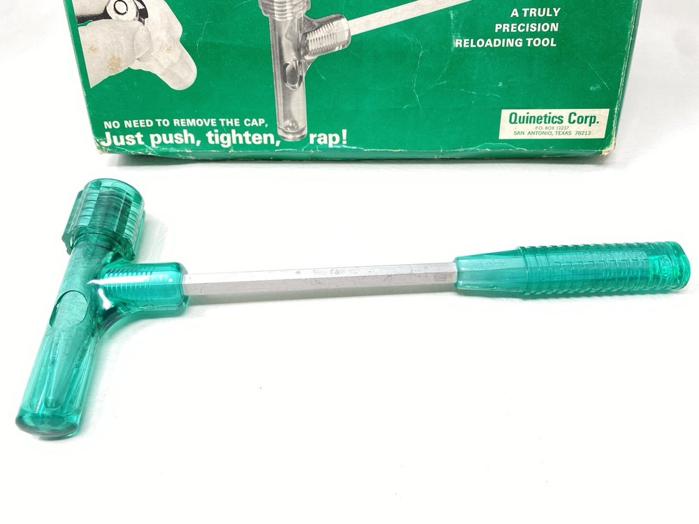 Quinetics Reloading Kinetic Bullet Puller Magnum Model W/ Original Box