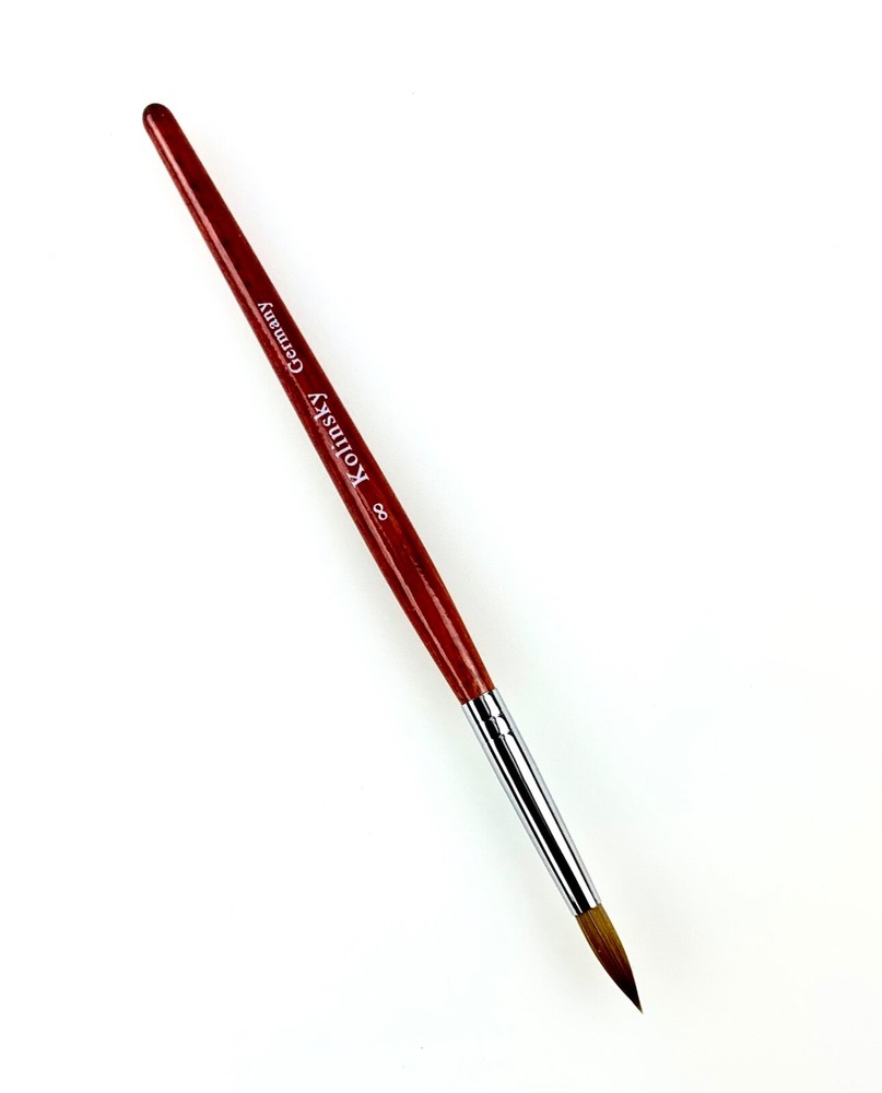 Kolinsky Acrylic Nail Brush Size 8