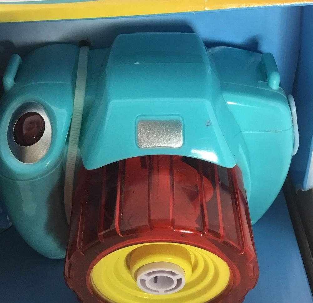 Play Day Bubble Blast Camera with Carrying Strap & Bubble Solution