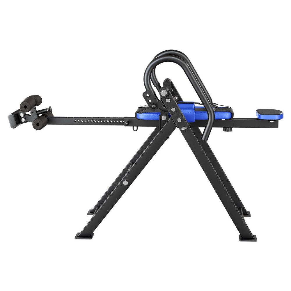 VEVOR Inversion Table 300 lbs Capacity & 3-Level Armrest Pin Adjustment