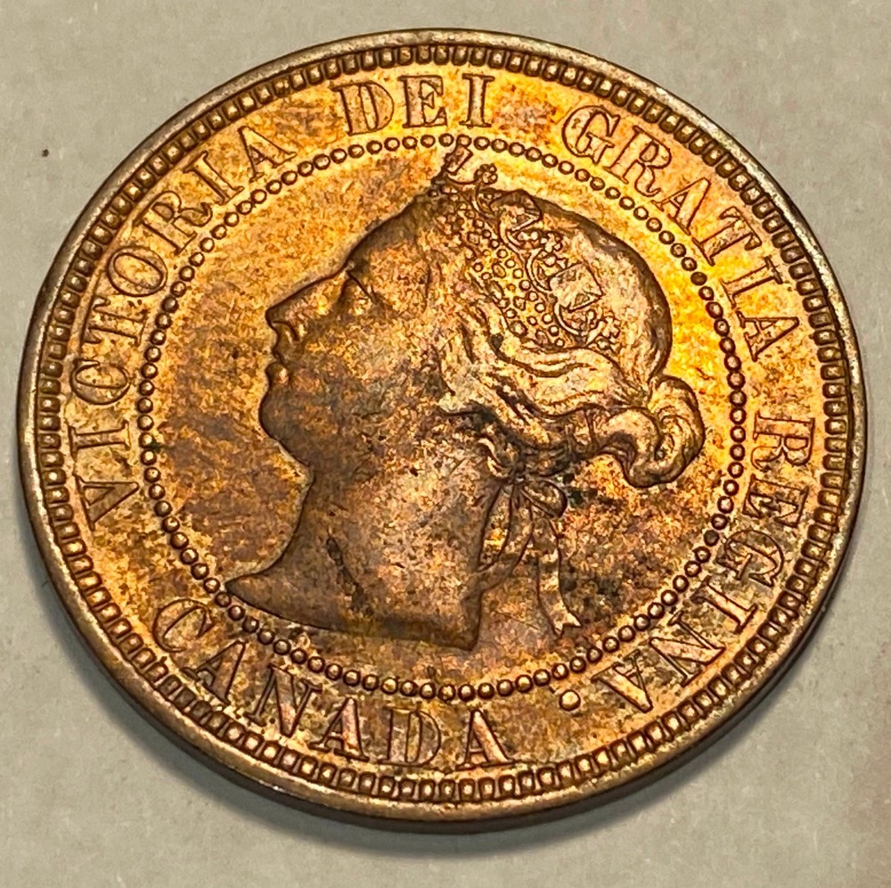 1888 Canada Large Cent Higher Grade #7
