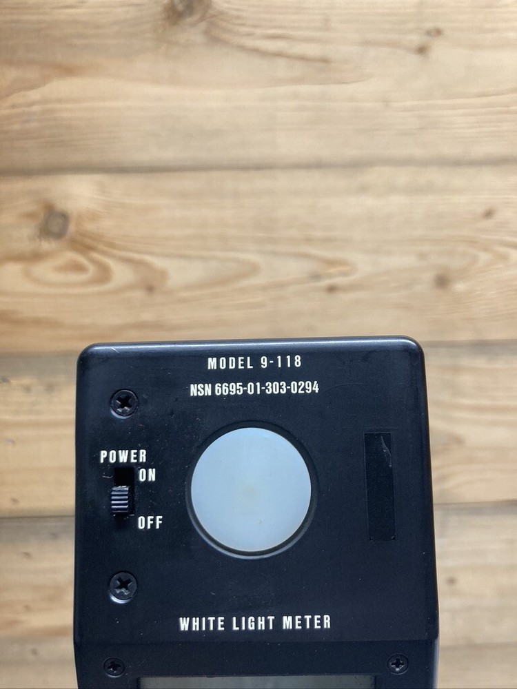 White Light Meter 9-118 Arga Controls