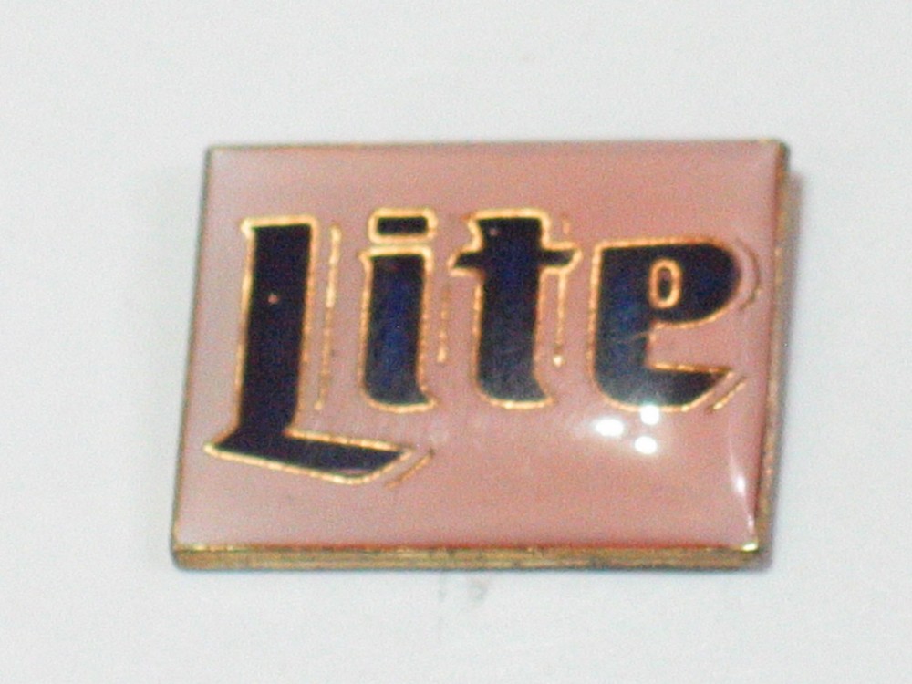 Miller Lite Beer Pink Beer Pin **