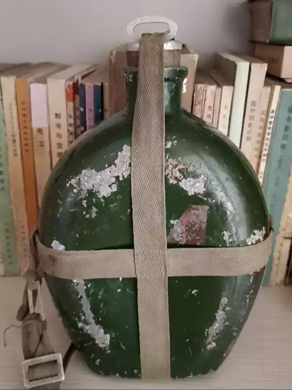 Military old-fashioned cork kettle during World War II