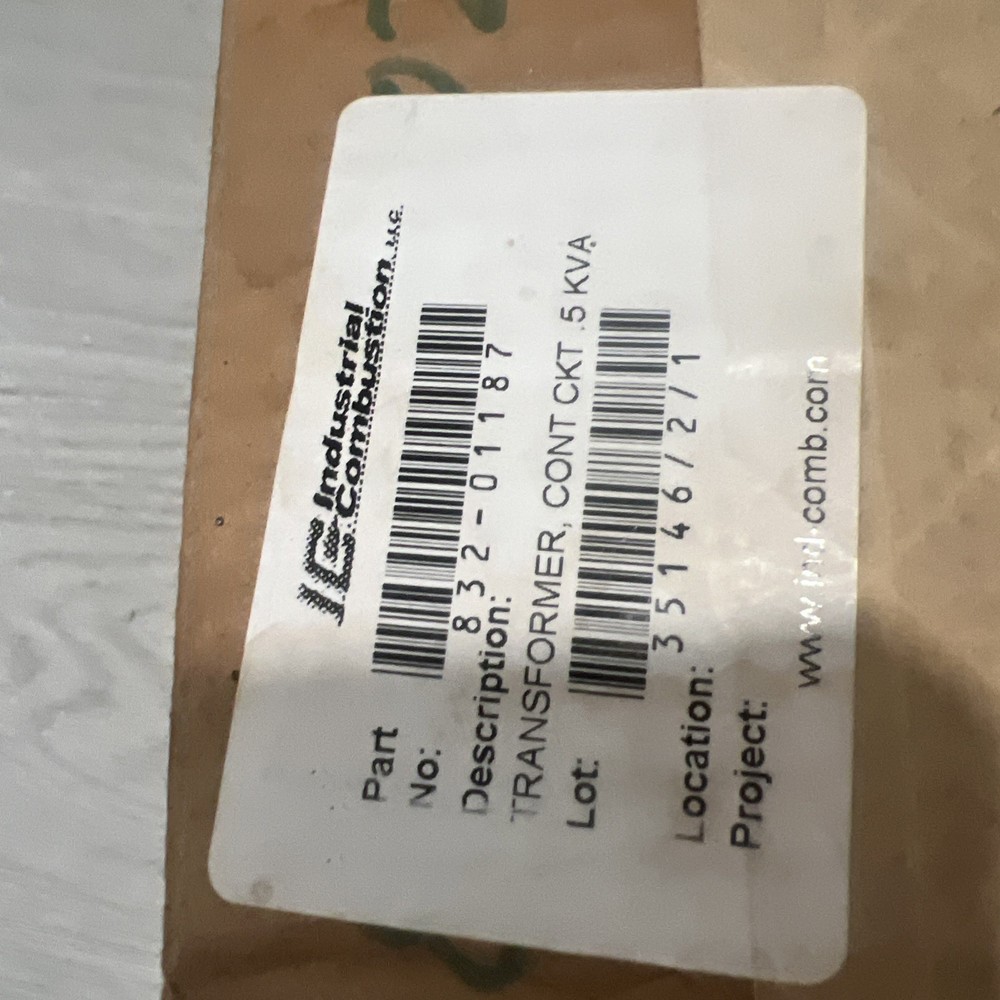 Square D 9070TF500D1 Industrial Control Transformer