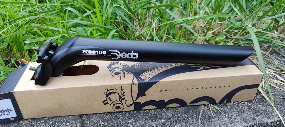 Deda Elementi Seatpost - ZERO100 RACING SERVICE - 31.6mm - BLACK