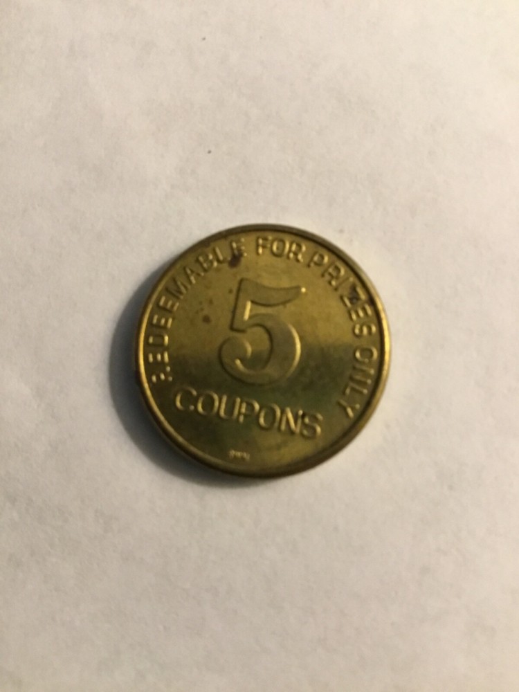 Tilt 5 Coupons Amusement Token