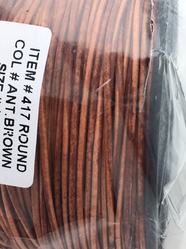Premium Quality Leather Cord 100 meter