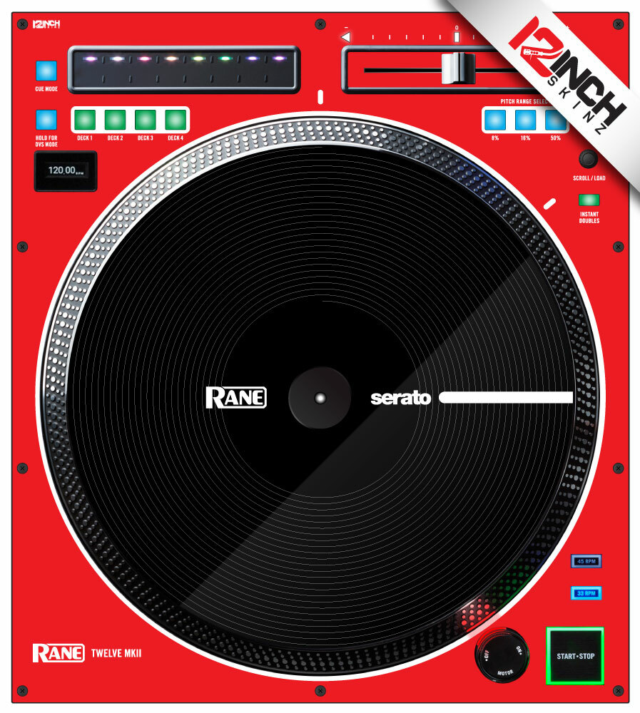 Rane Twelve MK2 Skin (SINGLE) Red