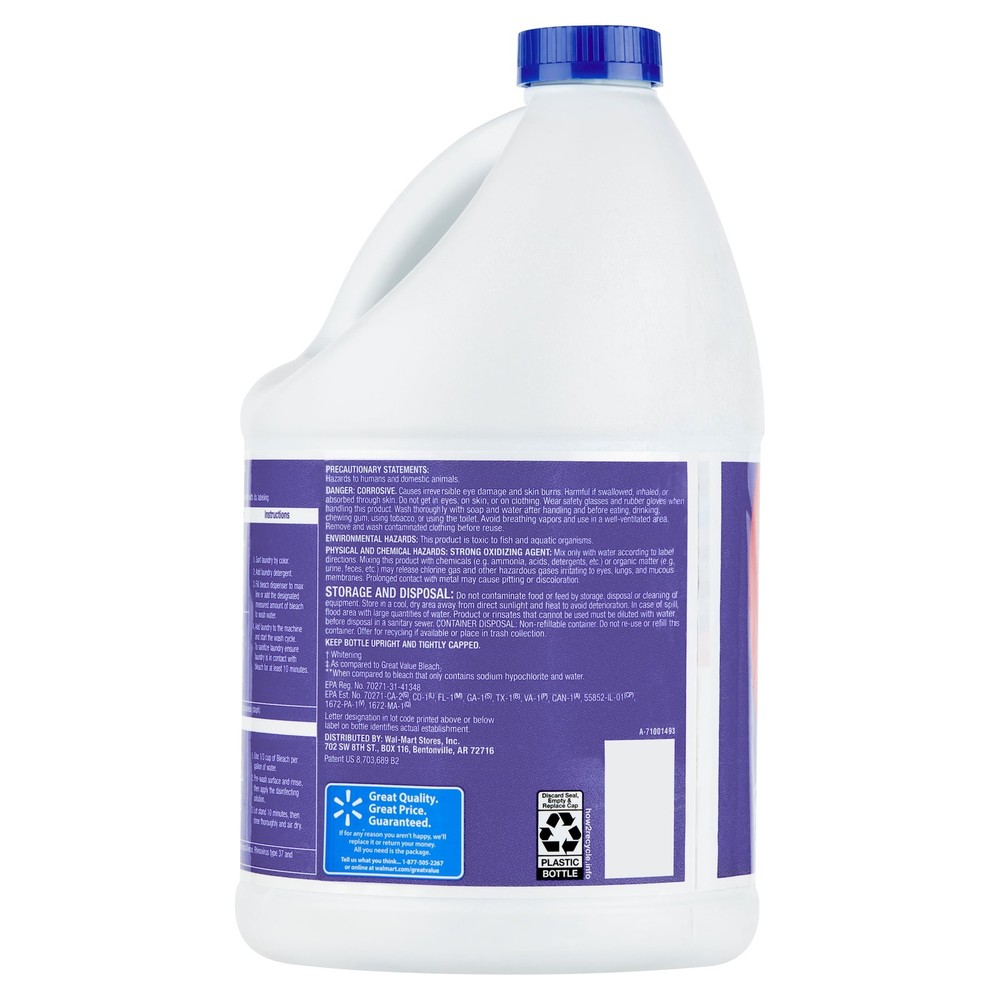 Concentrated Liquid Bleach, 121 fl oz