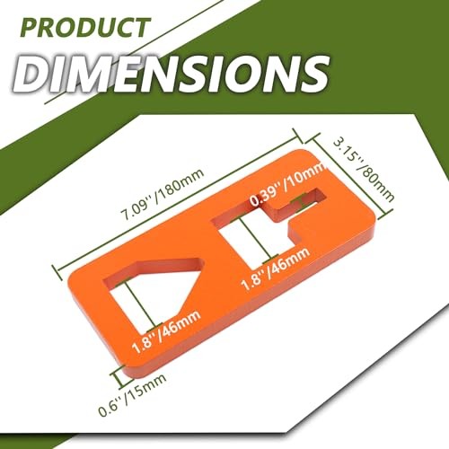 T Post Puller Plate Heavy-Duty Steel Quick Remove T-Posts from Square Orange