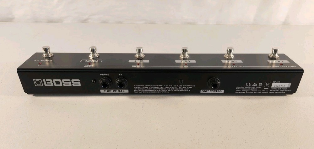 Boss GA-FC Foot Controller