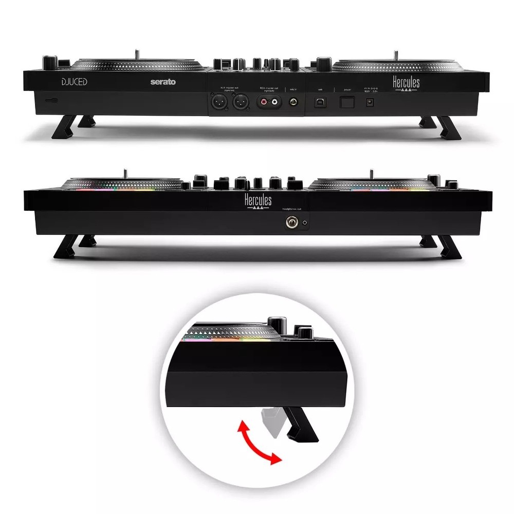 Hercules DJControl Inpulse T7 2-Deck Motorized DJ Controller with Serato Lite