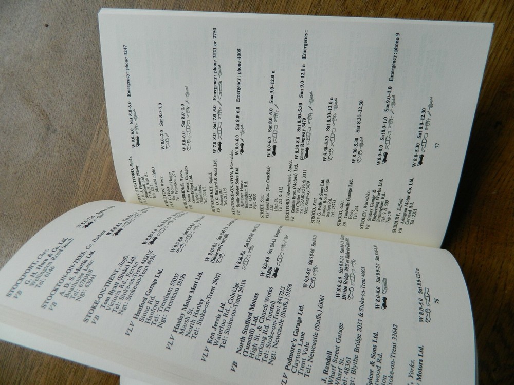 1963 Vauxhall Bedford Service Guide