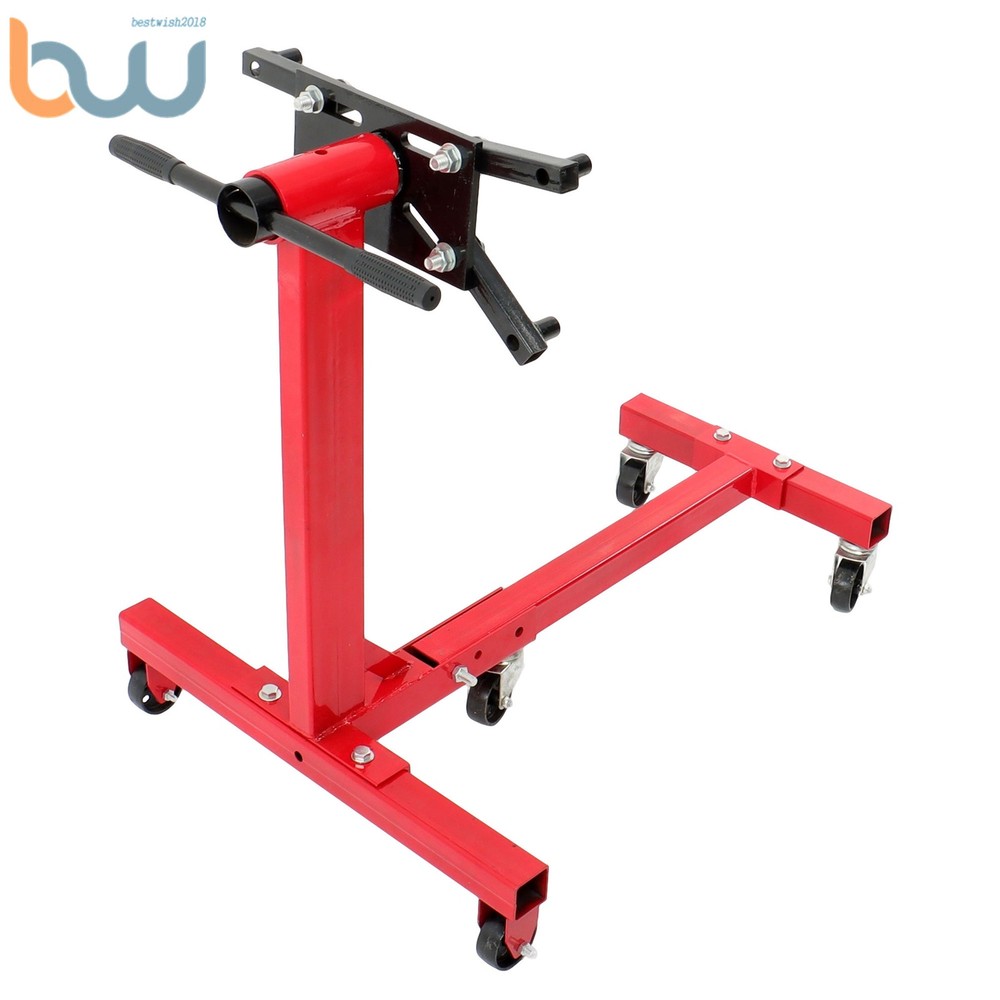 Capacity 3/4 Ton Folding Engine Stand 1500LBS Heavy-duty Engine Block Hoist
