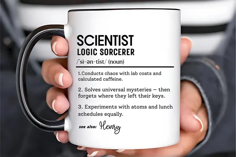 Personalized Scientist Mug Custom Science Coffee Cup Gift