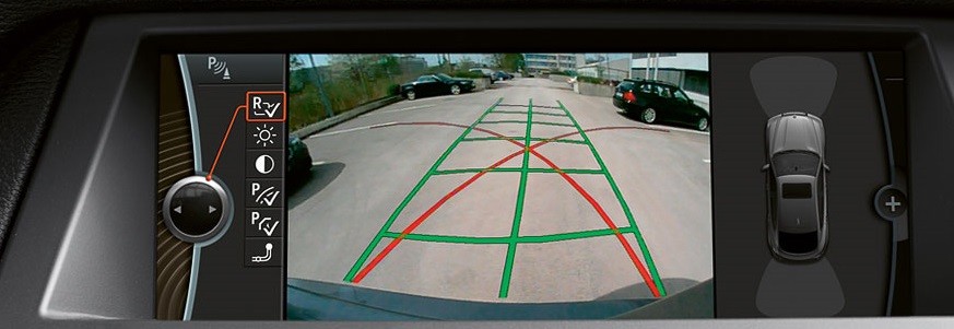 BMW 6-Series OEM Integrated Backup Camera System for 2009 - 2012 CIC System