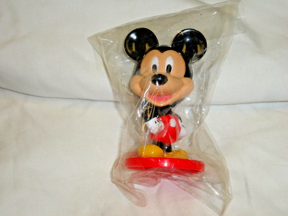Mickey Mouse mini Bobblehead   2003  New in Package  Mfg for Kellogg Co.