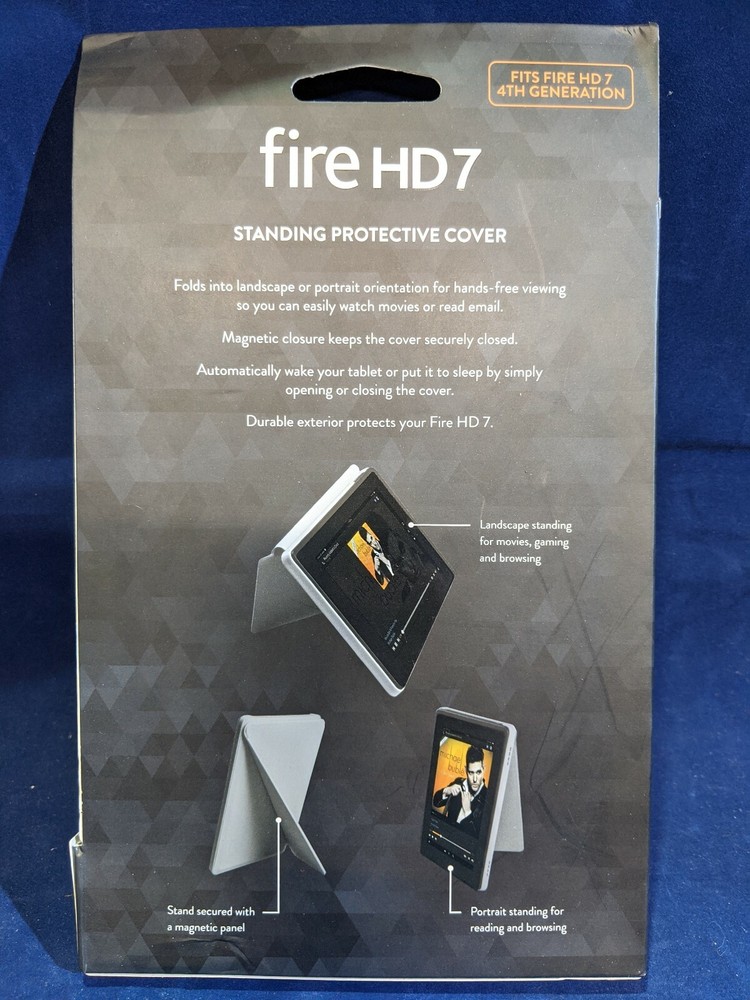 Genuine Amazon Standing Case for Amazon Fire HD 7 (4th Generation) - Purple