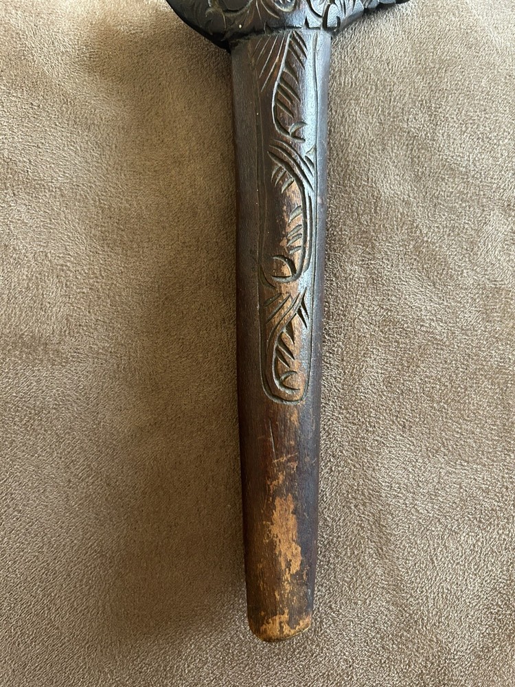 Indonesian Traditional Kris Sword / Dagger Elaborately Carved (missing Handle)