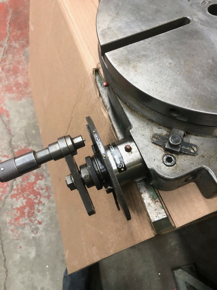 ACIERA HORIZONTAL ROTARY TABLE 11" DIAMETER