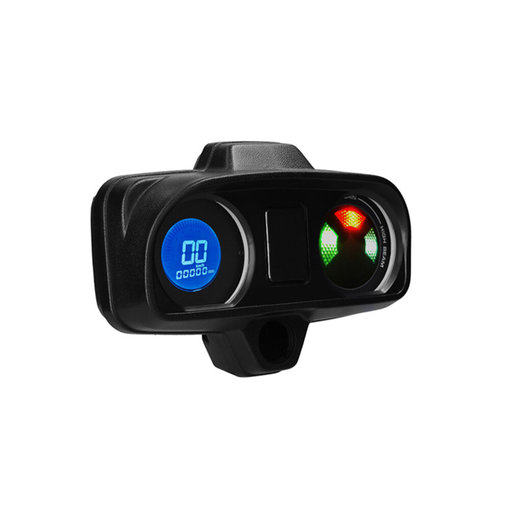Universal Tachometer Motorcycle Speedometer Digital LED LCD Odometer