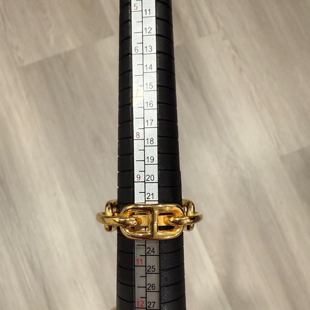 Hermes Gold Scard Ring