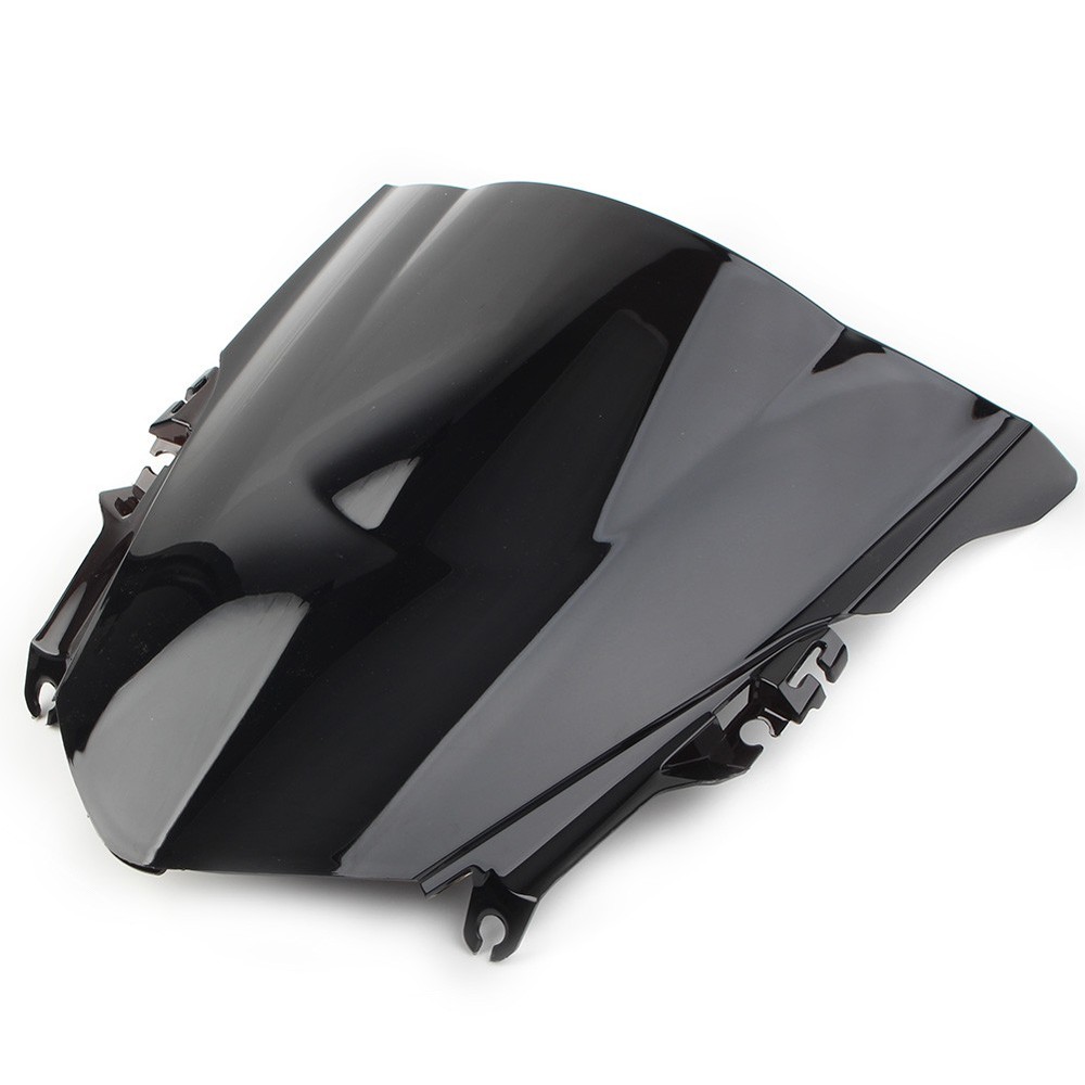 Black Motorcycle Front Windshield Windscreen Fit For Honda CBR500R 2013 2014-15