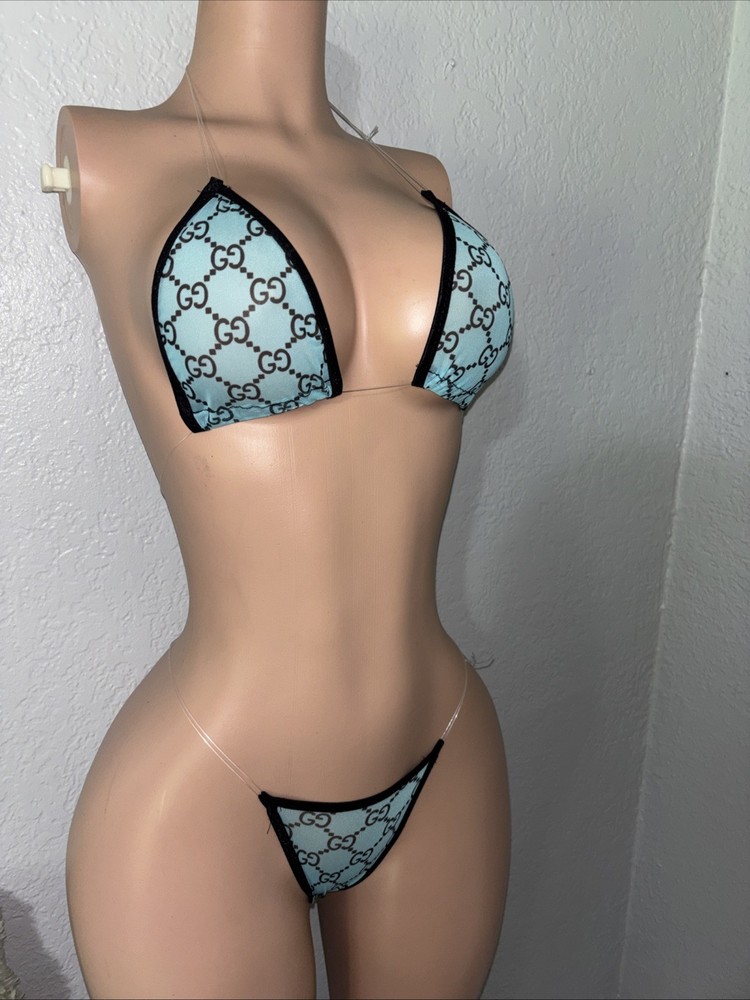 Exotic Dancewear Micro Bikini Thong Set