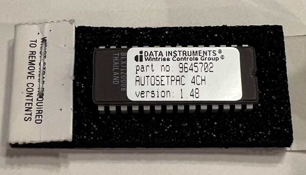 SEMTROINCS DATA INSTRUMENTS CHIPS TRIP DATA HANDLER 9645702 Version 1 48