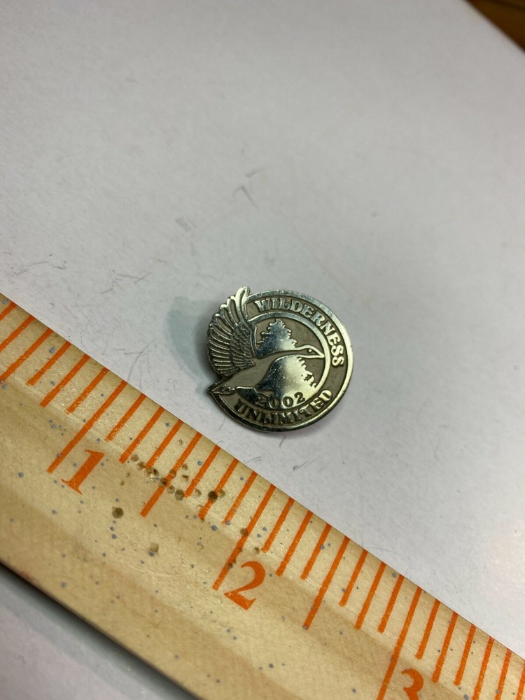 2002 Wilderness Unlimited Hat Lapel Pin