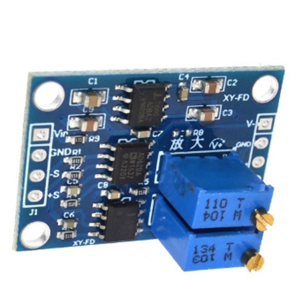 AD620 Microvolt MV Voltage Signal Instrumentation Module Board High Quality
