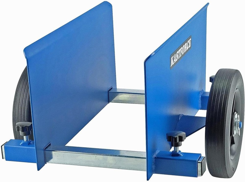 600 lb Capacity Panel Dolly - Efficient Drywall Mover with 8" Non-Flat Wheels