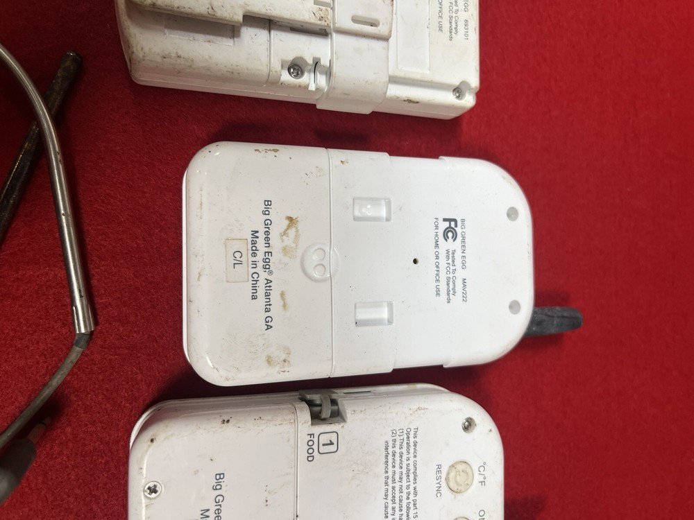 Big Green Egg Remote Controller, Transmitter, Reciever, Probes Condition Unknown