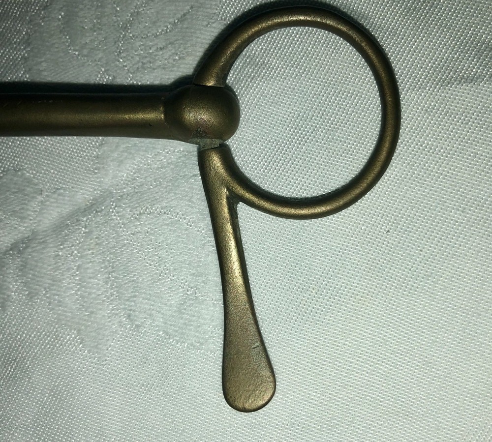 Old Vintage Solid Brass Horse Bit