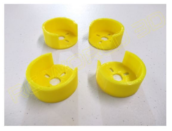 QUADCOPTER BRUSHLESS MOTOR MOUNT/BASE PROTECTOR 4PCS 3D PRINTED PLA HI-PRO