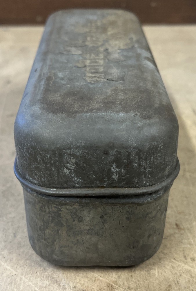 WWI Model Of 1916 Bacon Tin