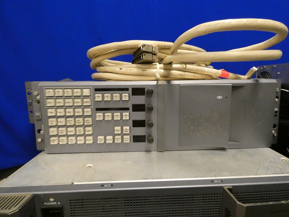 Sony MVS-8000 4M/E, 68input, 48 output Switcher w/ Aux panel & Menu Panel