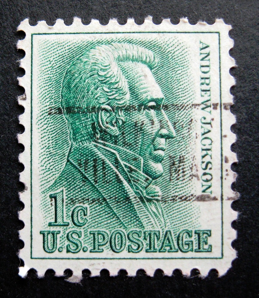 Sc # 1209 ~ 1 cent Andrew Jackson Issue, Precancel, MASS.