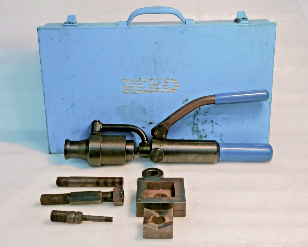 REKO Punch driver sets Hand hydraulic punch driver & accessories