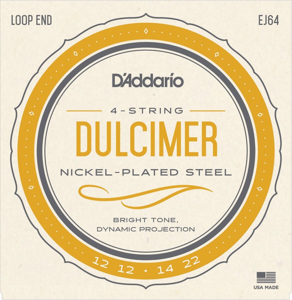 D'Addario EJ64 4 String Dulcimer Strings