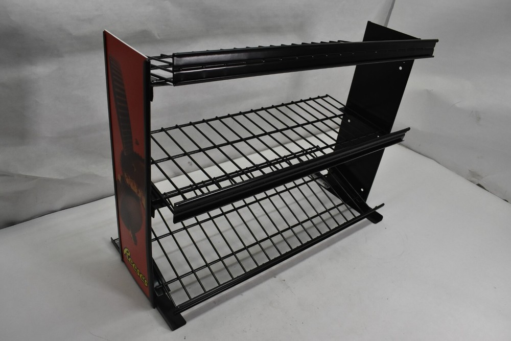 Reeses Hershey's 3 Tier Retail Counter Wire Rack Candy Display Black Interchange