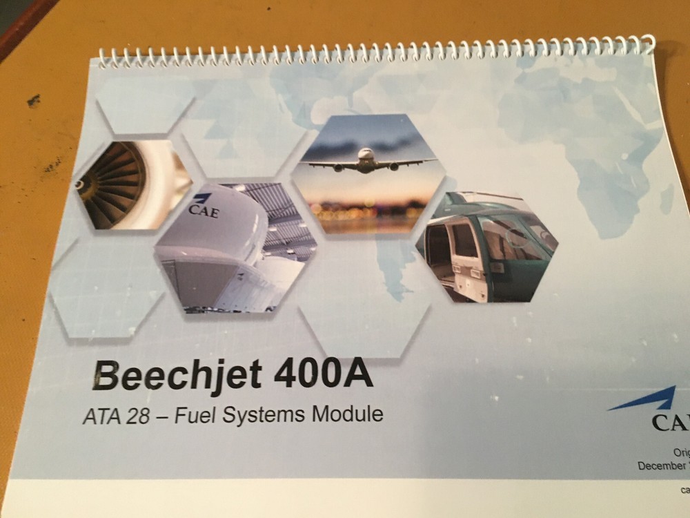 BeechJet 400A Fuel Systems Booklet Manual