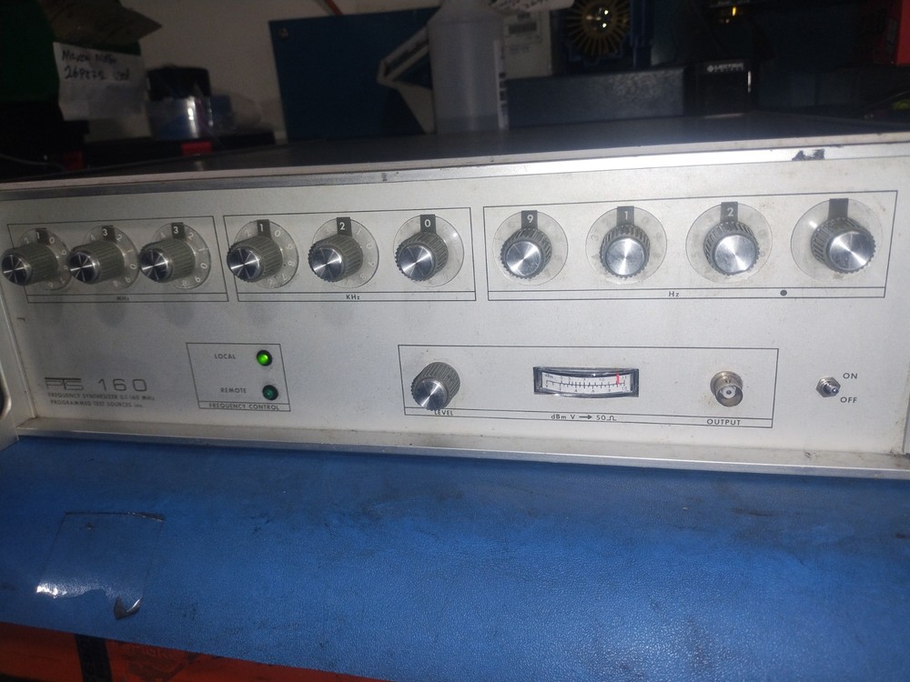 PROGRAMMED TEST SOURCES PTS 160 FREQUENCY SYNTHESIZER ~ PTS160