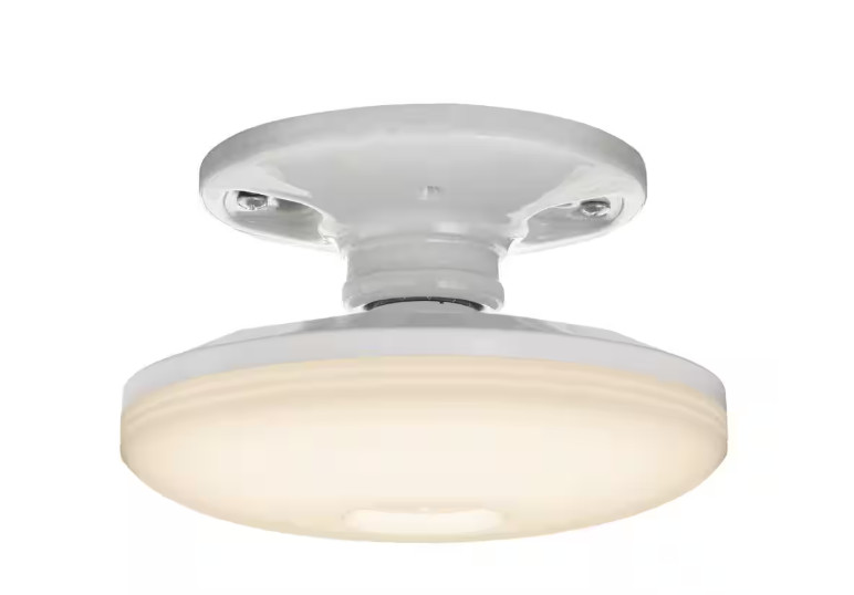 EcoSmart Wide Surface LED Light Bulb Soft White 2700K 125W Equivalent