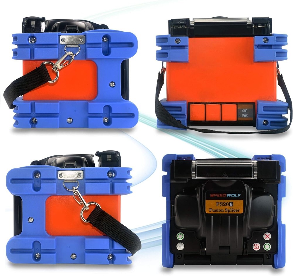 Core to Core Alignment ,3.6"LCD FTTH Auto Optical Fiber Splicing Machine / FS20E