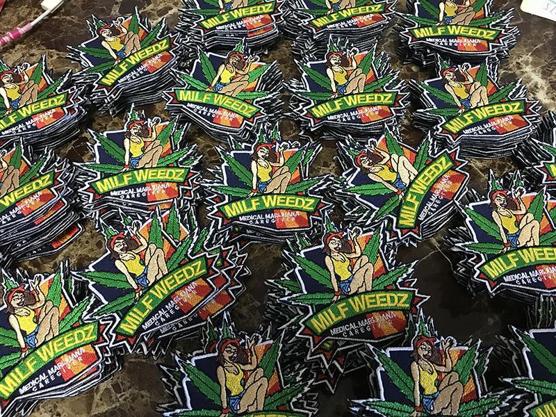 Personalized Logo Custom Made Iron on Patch Badges Emblems Embroidered DIY Patch