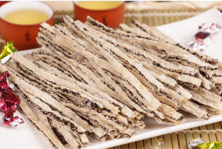 JANE JANE Cod Mixed With Sesame Snack 珍珍芝麻鱈絲